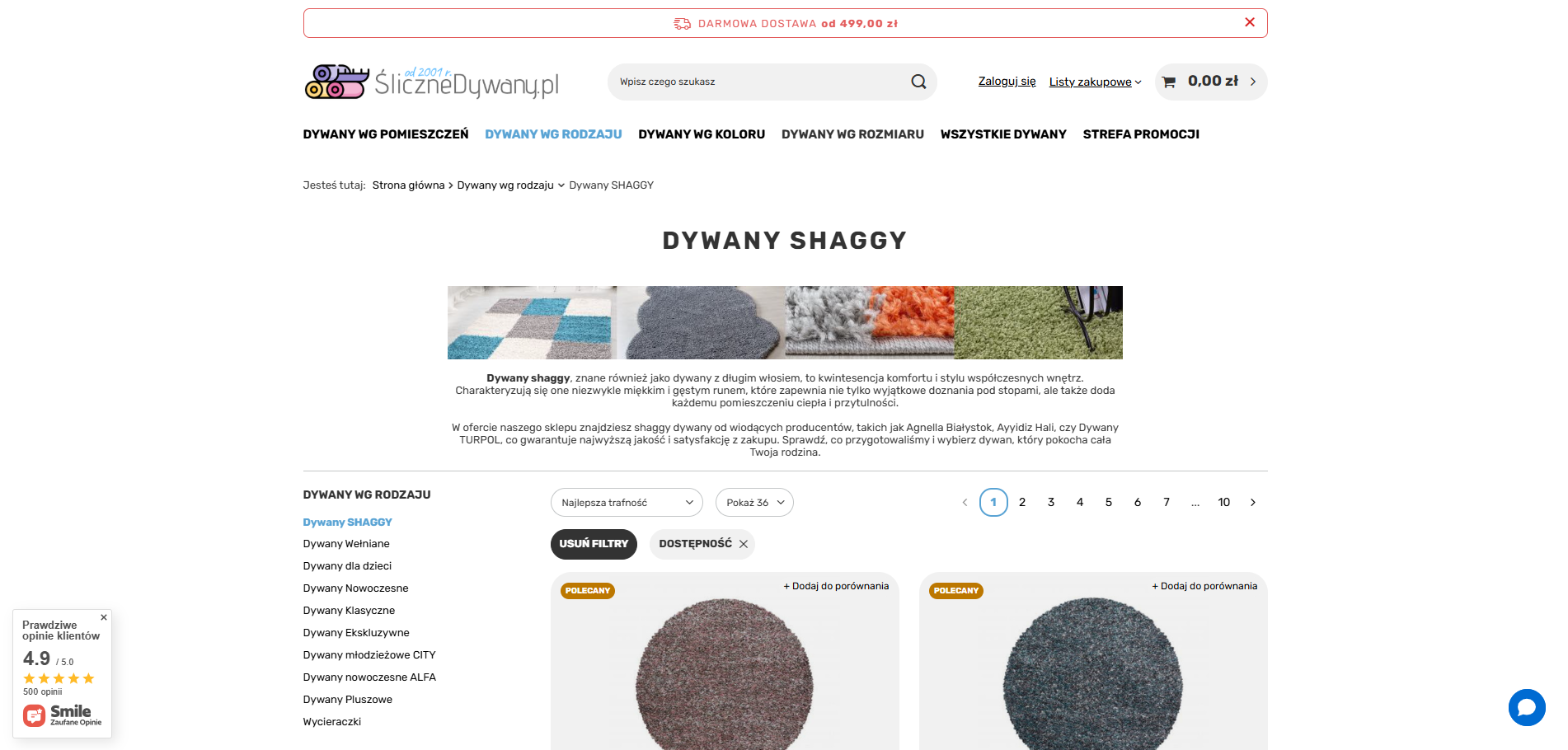 Miniatura artykułu Dywany shaggy – co to jest i dlaczego są tak popularne?