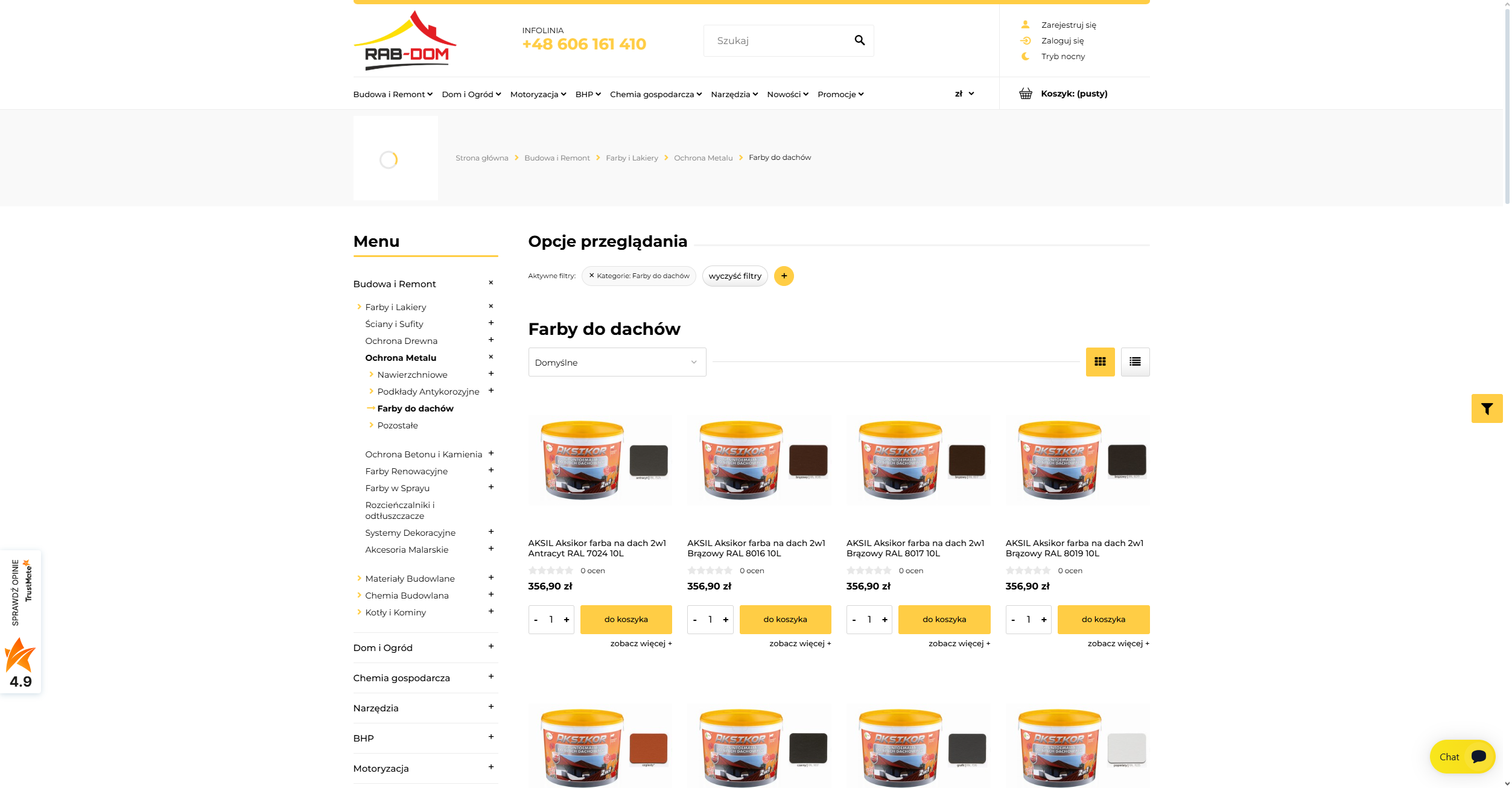 Miniatura artykułu Farby do dachów - jak przedłużyć żywotność pokrycia dachowego nawet o kilkanaście lat?