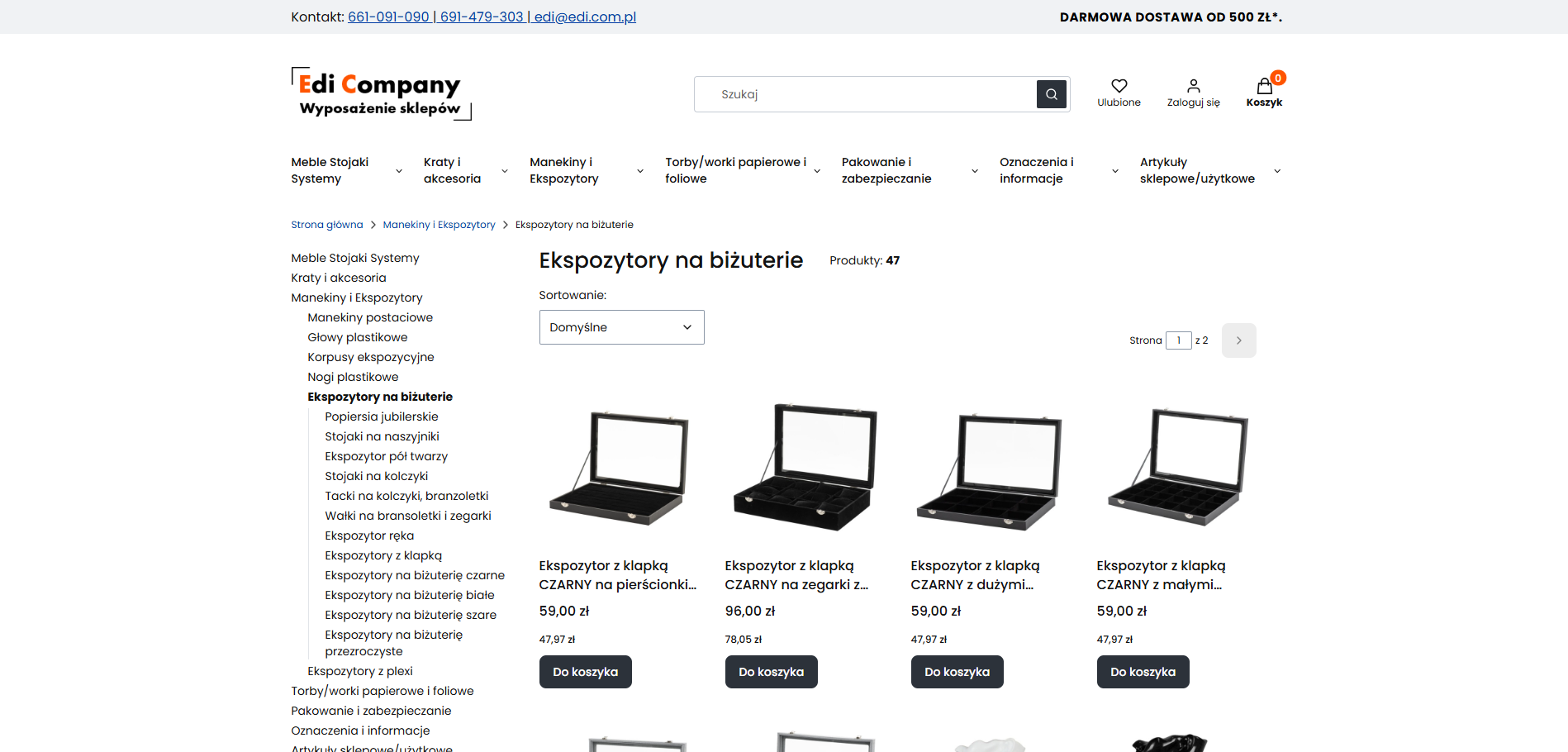 Miniatura artykułu Ekspozycja biżuterii – sztuka przyciągania wzroku klienta