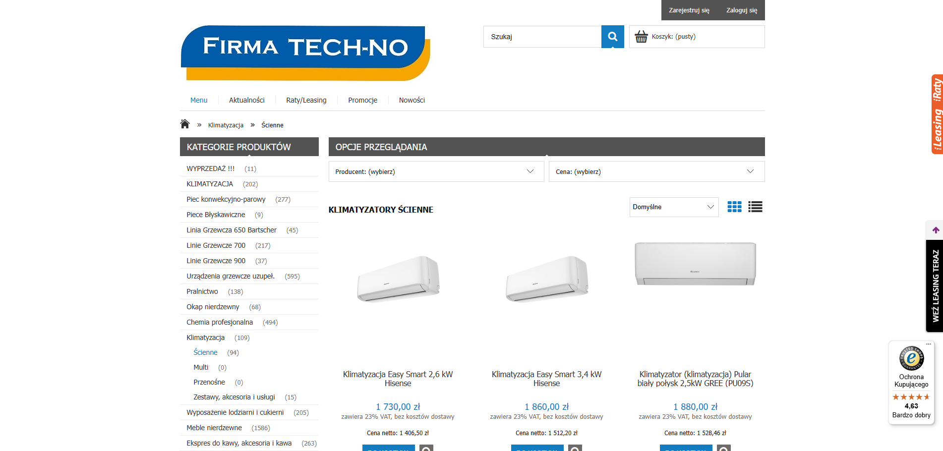 Miniatura artykułu Nowoczesne klimatyzatory ścienne w biurze - sposób na komfort i produktywność pracowników