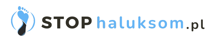 Logo firmy StopHaluksom - aparaty na haluksy