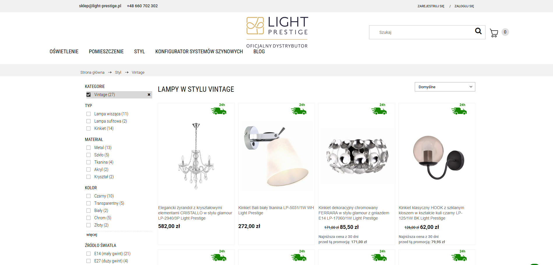 Lampy sufitowe vintage vs. kinkiety retro. Które oświetlenie wybrać?