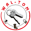 Logo firmy Wal-Tom - Dorabianie kluczy i Systemy Master Key Gdańsk